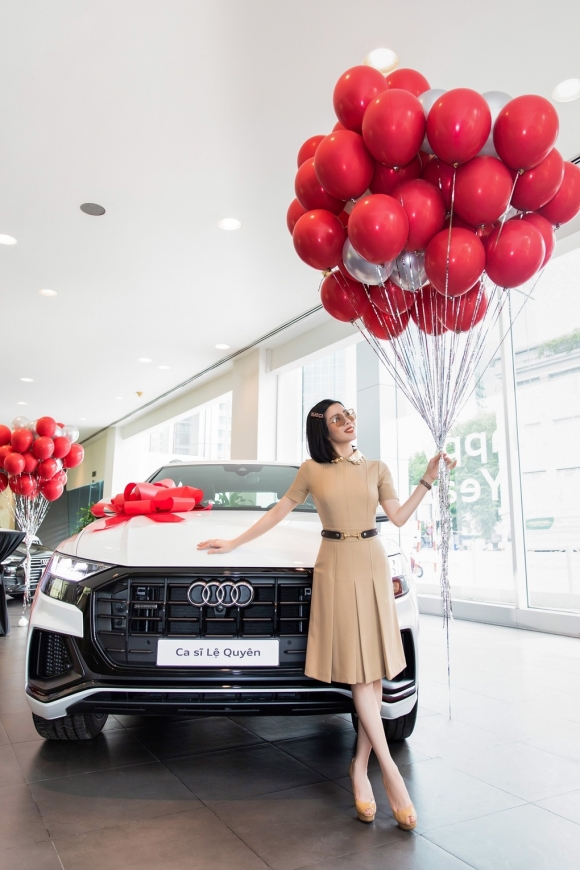Lệ Quyên trở thành người đầu tiên ở Việt Nam sở hữu chiếc Audi Q8 - 1