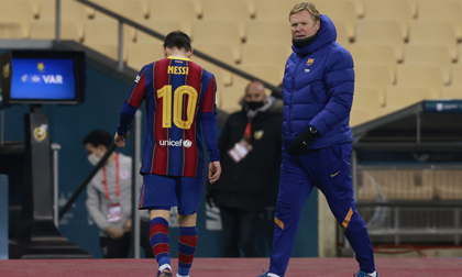 Messi bị đuổi, Barcelona đại bại ở Siêu cúp Tây Ban Nha