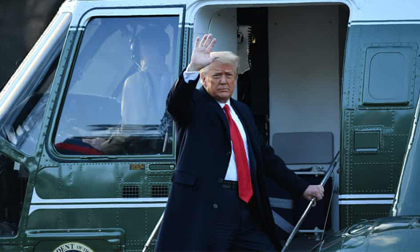 Donald Trump chính thức rời Nhà Trắng