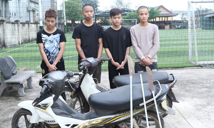 Băng cướp 'tuổi teen' vác dao gây ra hàng loạt vụ cướp ở Hà Tĩnh