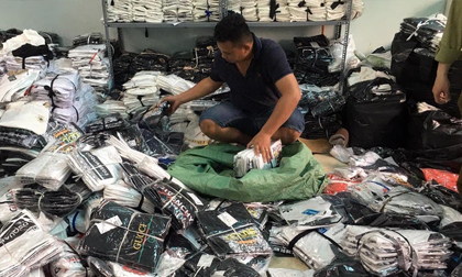 Mánh khóe của ông chủ kho hàng giả các thương hiệu LV, Gucci, Nike, Burberry... mới bị bắt tại Hà Nội