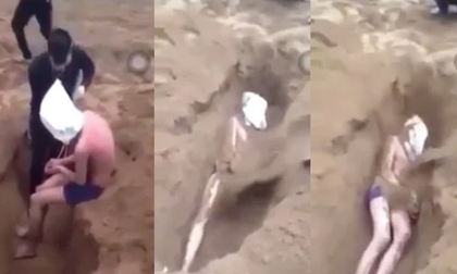 NÓNG: Bắt kẻ cầm đầu vụ 'chôn sống' nam thiếu niên dưới hố cát