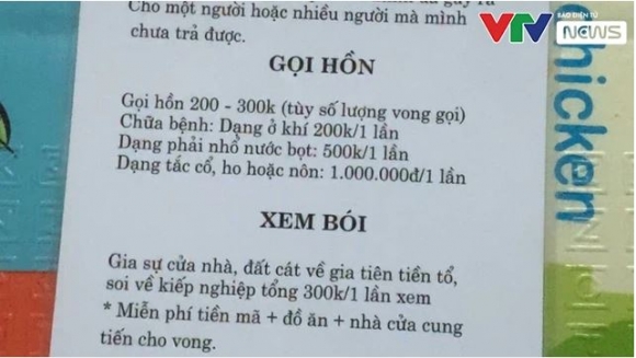 Xử phạt 'cô đồng' gọi hồn chữa ung thư, ợ hơi, nhổ nước bọt chữa Covid