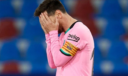 Hàng thủ thi đấu tệ hại, Barcelona sắp tan mộng vô địch La Liga