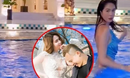Ngọc Trinh và Vũ Khắc Tiệp úp mở chuyện về sống chung một nhà
