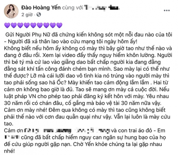 'Cô Xuyến' Hoàng Yến hé lộ người đã cứu mạng, tuyên bố sẽ kết hôn với người này nếu được cho phép