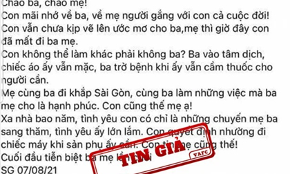 Thông tin 'bác sĩ Khoa' rút ống thở của mẹ để cứu thai phụ nhiễm COVID-19 sắp sinh là giả