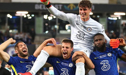 Thủ môn Kepa rực sáng đem về Siêu cúp châu Âu cho Chelsea