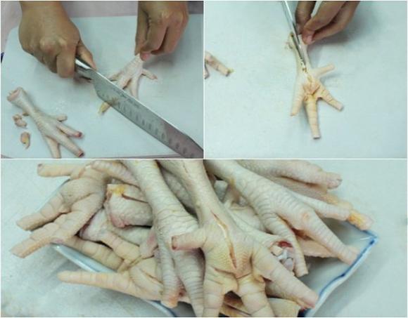 Chân gà rút xương 