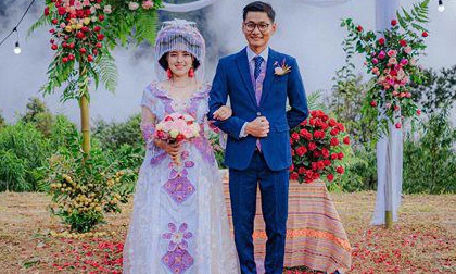 Mắc kẹt trên Tây Bắc vì dịch, chàng trai Sài Gòn 'cưới ngay' vợ người H'Mông xinh đẹp