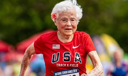 Cụ bà 105 tuổi phá vỡ kỷ lục chạy 100m: Bí quyết sống khỏe gói gọn trong 4 điều