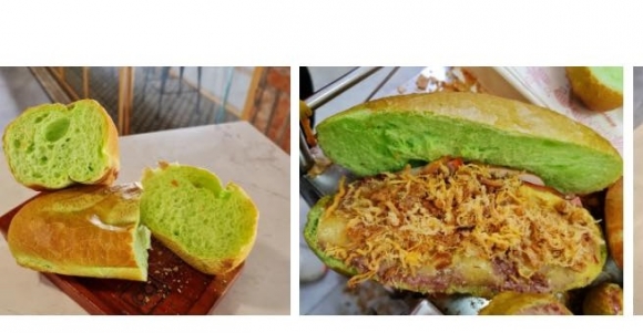 Tiệm bánh mì đắt nhất Sài Gòn tung bánh mì trà xanh sau ồn ào của bánh mì ômôi - Ảnh 1.