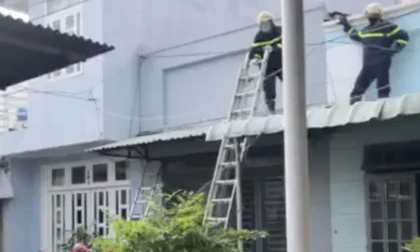 TP.HCM: Người đàn ông bị điện giật tử vong trên mái nhà