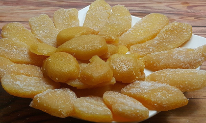Cách làm mứt gừng dẻo thơm, vừa ngon vừa bổ dưỡng