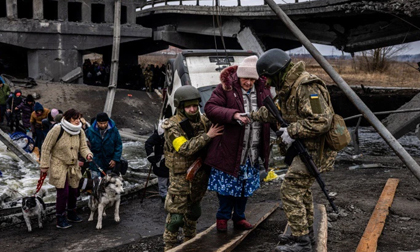 Chính thức: Nga tạm ngừng bắn lần thứ 3, mở hành lang nhân đạo cho dân thường ở Ukraine