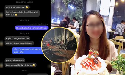 Tin nhắn cuối cùng của cô gái tử vong trong vụ đốt nhà trọ ở Phú Đô