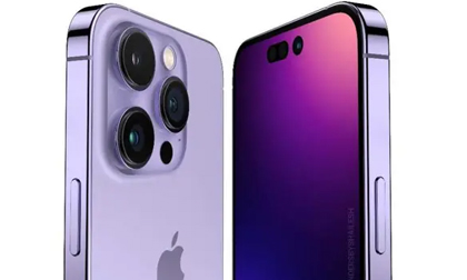 iPhone 14 rò rỉ hình ảnh concept màu tím mới cực hút mắt