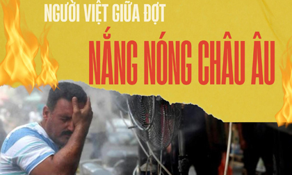 Người Việt kể về đợt nắng nóng kỷ lục ở châu Âu: Quạt cháy hàng nhưng điều hòa vẫn 'thất sủng'