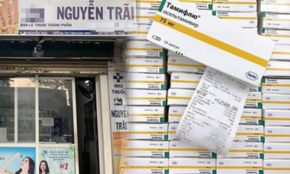 Hà Nội: Thuốc Tamiflu 'cháy hàng', loạn giá vì cúm A bùng phát bất thường