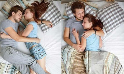Nhìn tư thế ngủ biết tình cảm vợ chồng hạnh phúc hay dễ tan vỡ