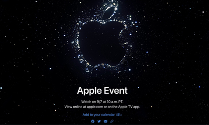 Apple công bố sự kiện 'Far out' ra mắt iPhone 14 vào ngày 7/9