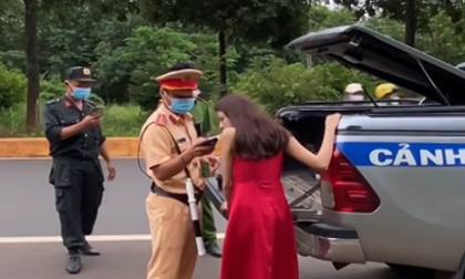 Bình Phước: Phạt 70 triệu đồng nữ tài xế 26 tuổi say xỉn lái ô tô bỏ chạy 7km sau tai nạn
