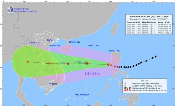 Siêu bão Noru đi vào Biển Đông, mưa dông trên cả nước - Ảnh 1.