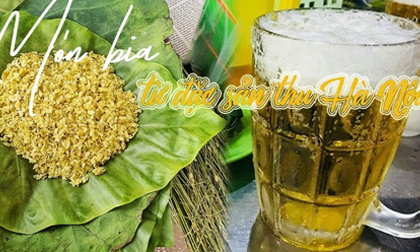 Món bia làm từ đặc sản thu Hà Nội: Khách nước ngoài khen nức nở, cả năm chỉ được uống 1 dịp