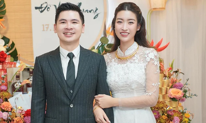 Hoa hậu Đỗ Mỹ Linh bất ngờ nhắc chuyện 'bầu bí' sau đám cưới với chồng thiếu gia