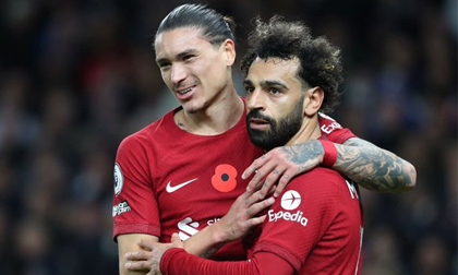 Salah lập cú đúp, Liverpool hạ gục Tottenham