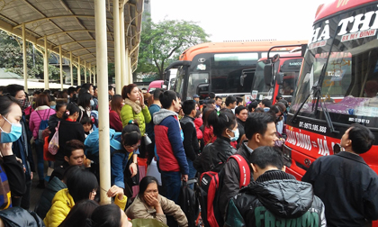 Lượng khách đi lại dịp Tết Nguyên đán tại các bến xe dự báo tăng 300%
