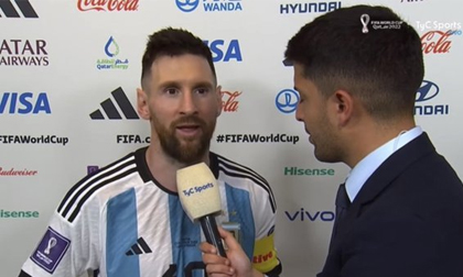 Messi: 'Argentina lại vào chung kết World Cup, hãy tận hưởng nhé'