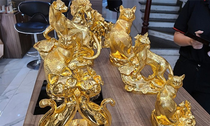 Linh vật mèo mạ vàng có giá trị thực như thế nào?