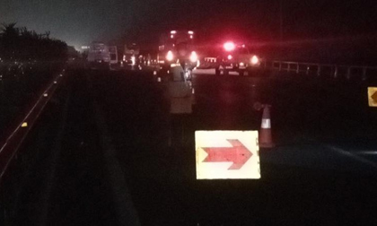 Tai nạn trên cao tốc Nội Bài - Lào Cai khiến 1 người tử vong tại chỗ