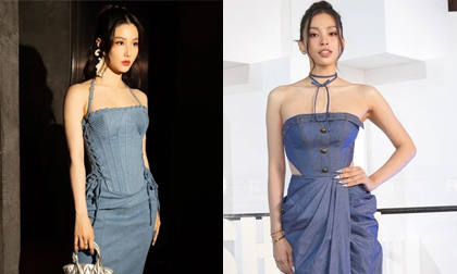 Dàn mỹ nhân Việt khoe dáng cực chất trong trang phục dạ hội từ denim