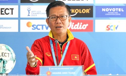 HLV Hoàng Anh Tuấn: “U23 Việt Nam tôn trọng đối thủ và sẽ cố gắng thi đấu với phong độ tốt nhất”