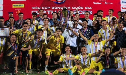 CLB Thanh Hoá ăn mừng cuồng nhiệt khi 'hạ đẹp' dàn sao CAHN FC giành Siêu Cup quốc gia 2023