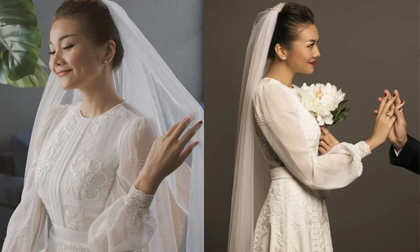 Điểm lại những khoảnh khắc Thanh Hằng diện váy cưới trước thềm hôn lễ chính thức