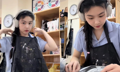 Lọ Lem nhà Quyền Linh khoe 1 ngày đi học tại ngôi trường có học phí hơn 500 triệu đồng/năm, lộ ngay chi tiết thể hiện tài năng
