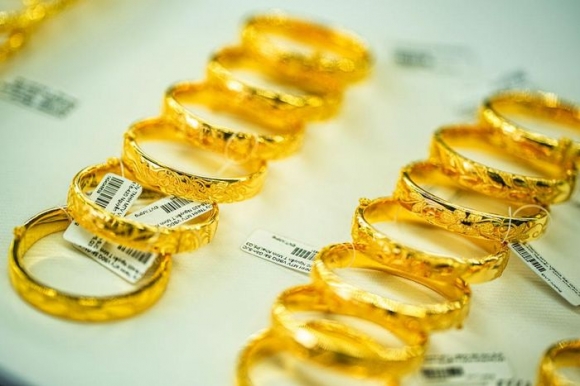 Giá vàng trong nước lập đỉnh cao mới 74,5 triệu đồng/lượng. (Ảnh: HH)