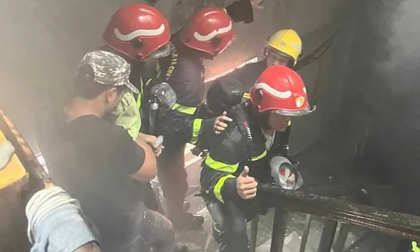 12 người thoát nạn trong vụ cháy nhà 17 phòng ở TP HCM